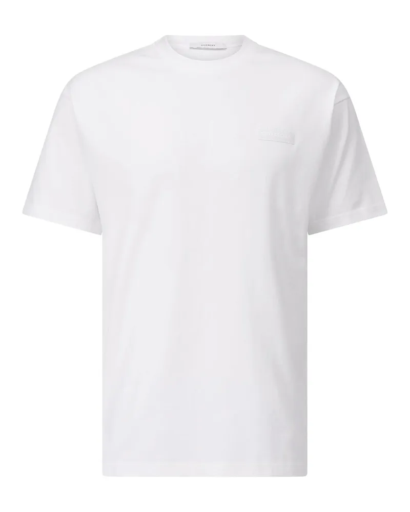 Givenchy T-Shirt mit Logo Weiß
