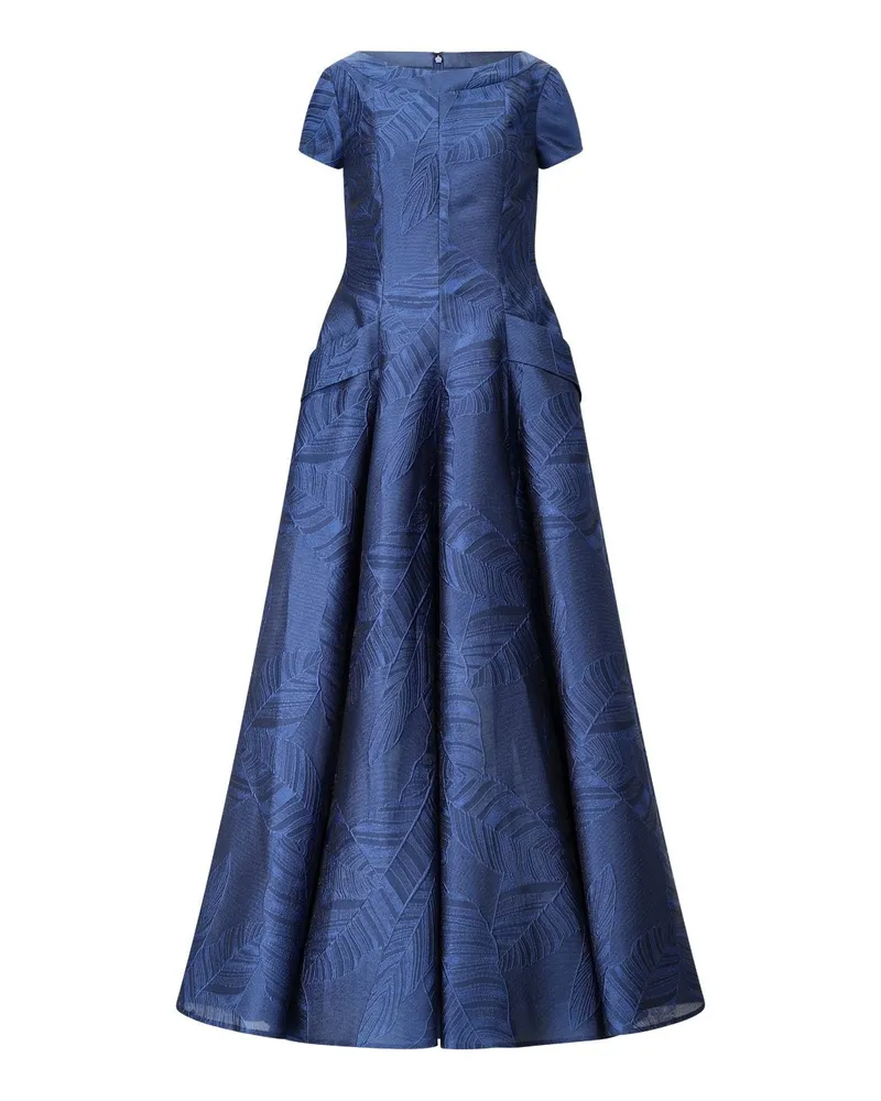 Talbot Runhof Langes Abendkleid Blau