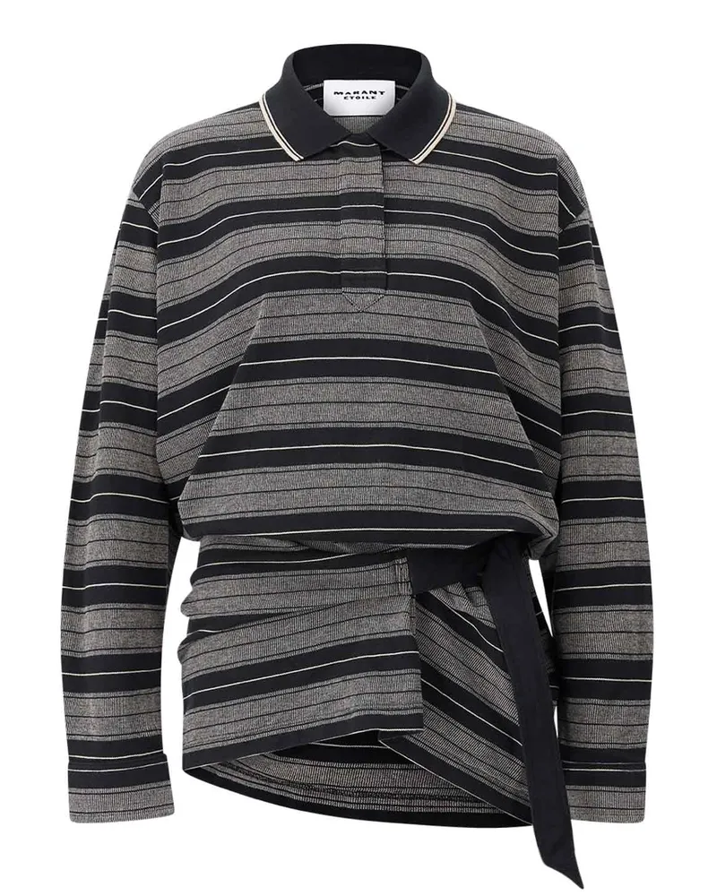 Isabel Marant Polokleid Isea Schwarz