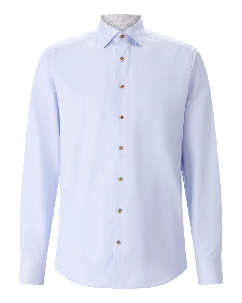 Stenströms Slimline Hemd Hellblau