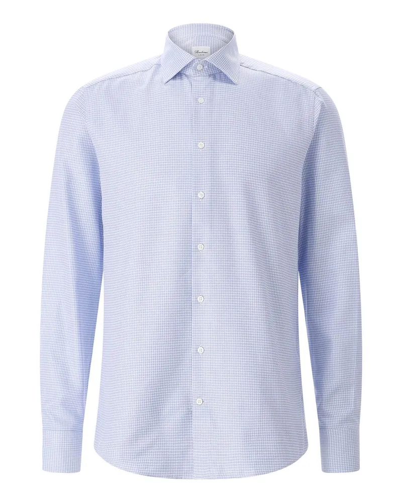 Stenströms Slim-Fit Hemd aus Baumwolle Hellblau