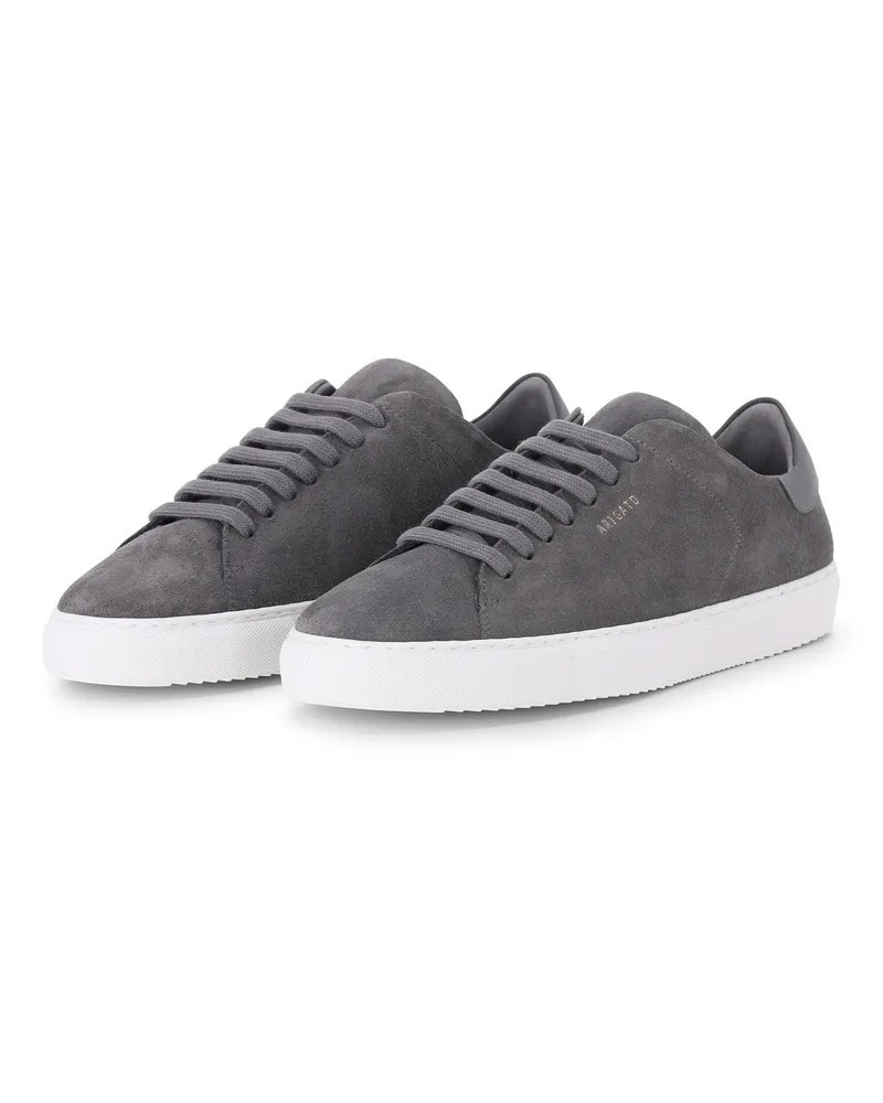 Axel Arigato Sneaker Clean 90 aus Veloursleder Dunkelgrau