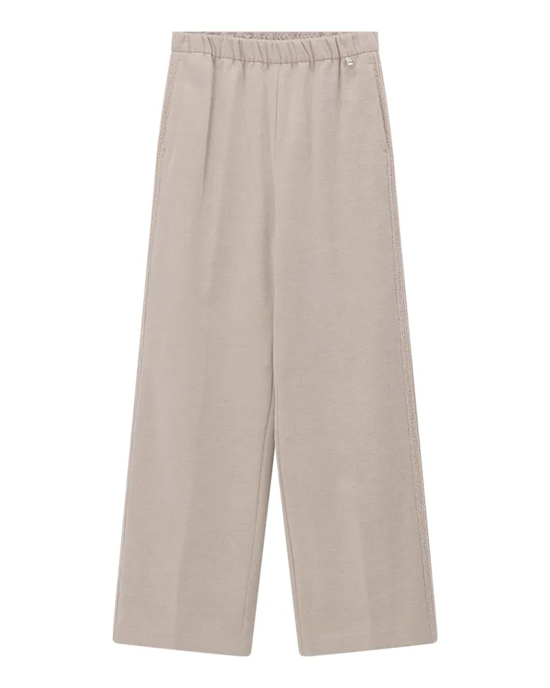 Herno Hose aus Modal & Wolle Beige