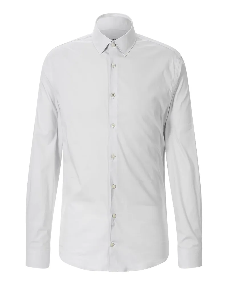 Tiger of Sweden Slim-Fit Hemd aus Baumwoll-Mix Weiß