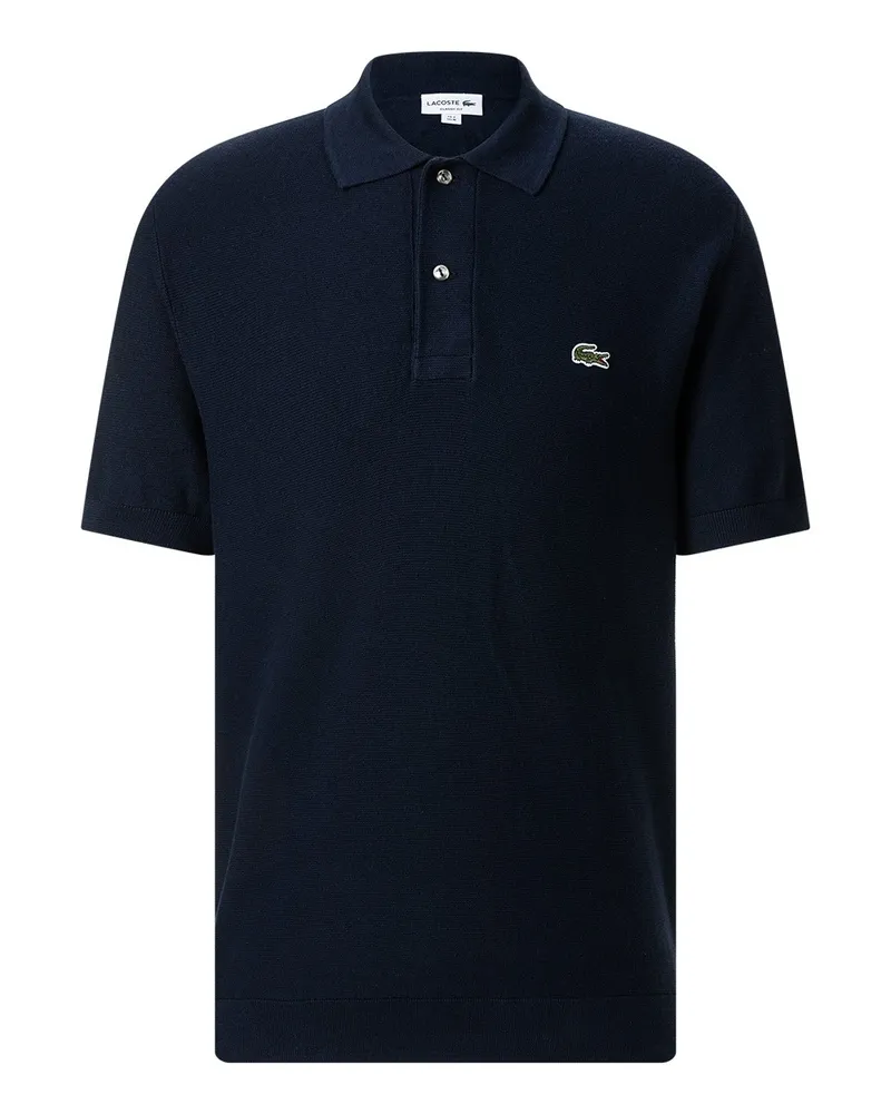 Lacoste Classic-Fit Poloshirt mit Logo Dunkelblau