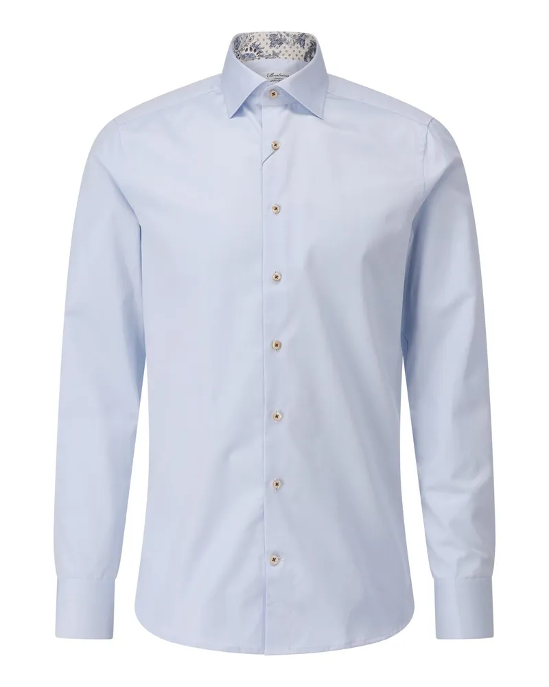 Stenströms Slim-Fit Hemd Hellblau