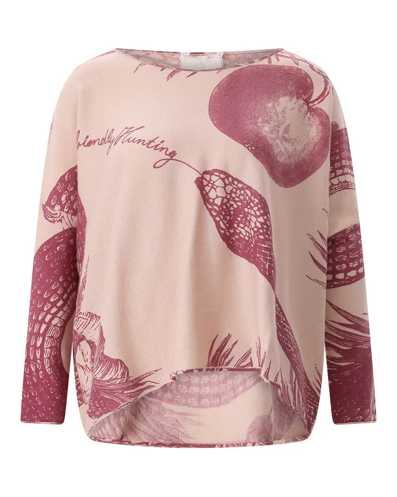 Friendly Hunting Pullover Imara mit Muster Rosa
