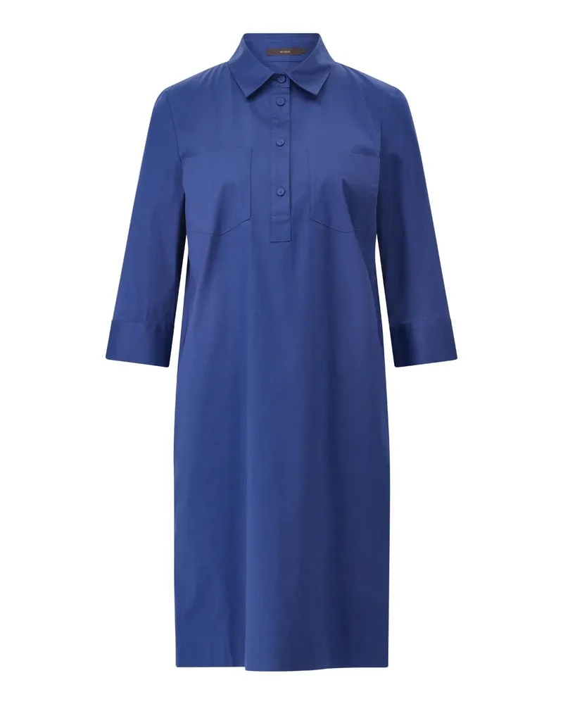 windsor. Midikleid mit Polokragen Dunkelblau