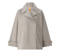 Kurzer Trenchcoat Smoke