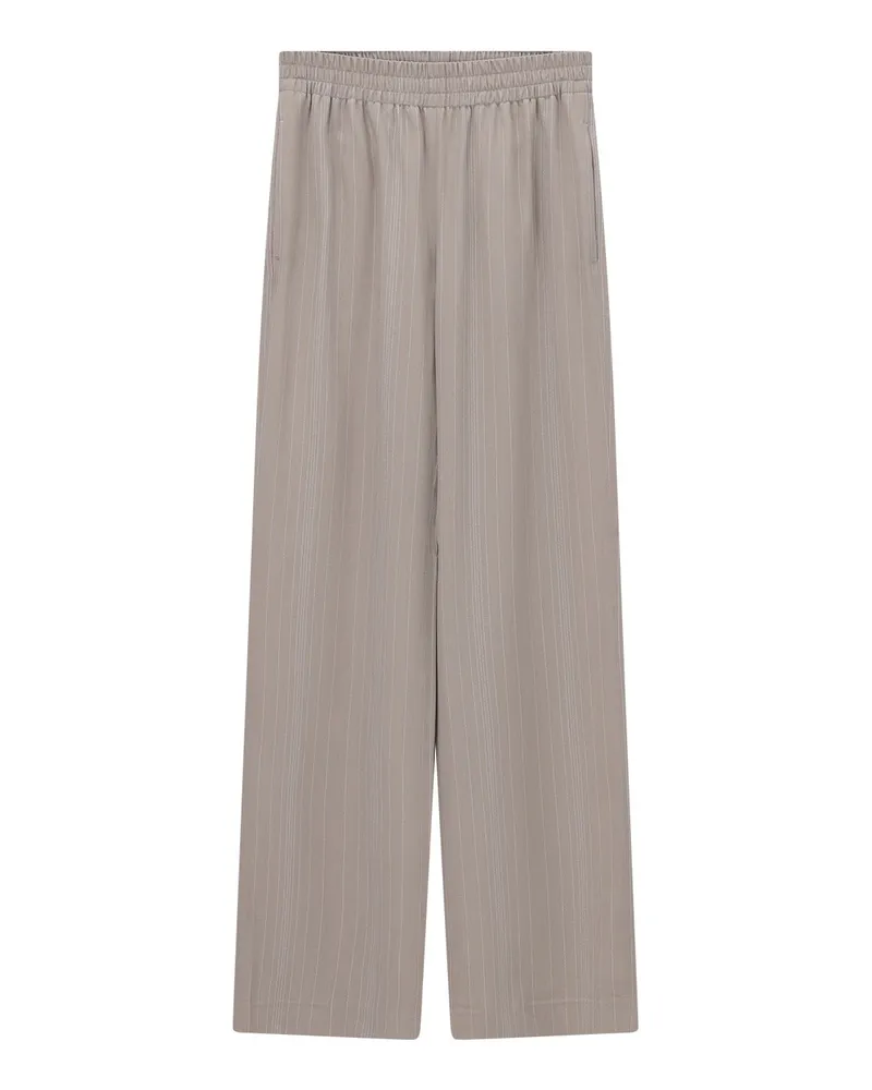 Golden Goose Stoffhose Brittany mit Nadelstreifen Braun