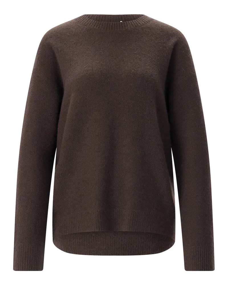 Vince Pullover aus Kaschmir Dunkelbraun