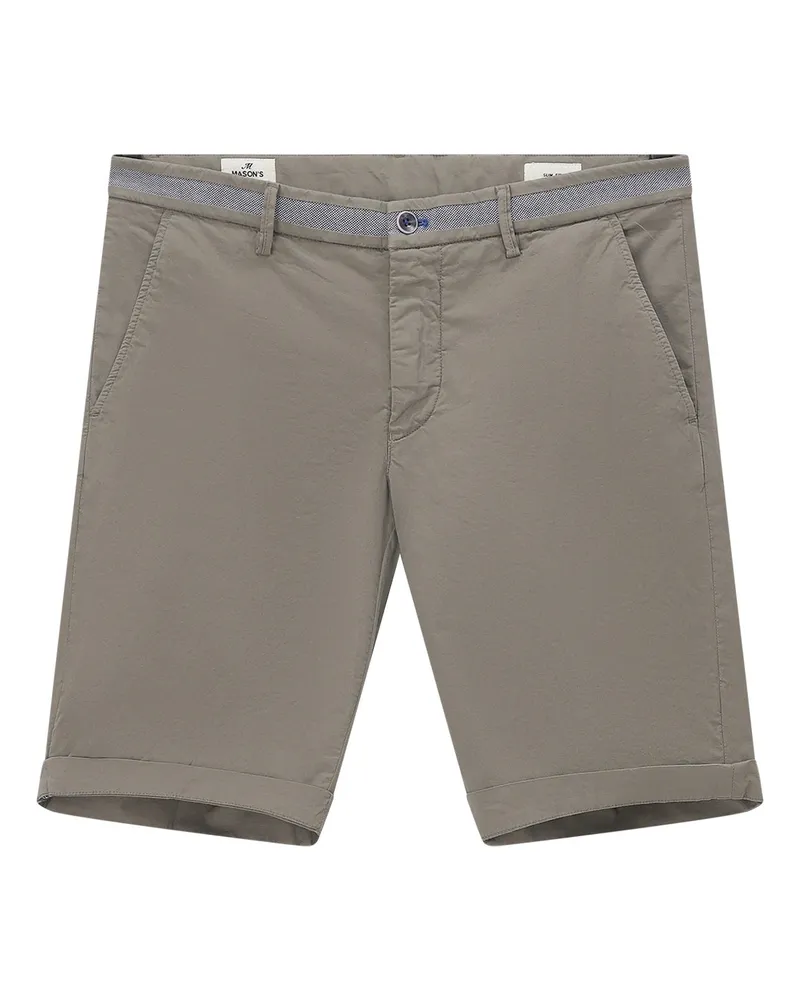 Mason's Slim-Fit Shorts Torino Dunkelgrün
