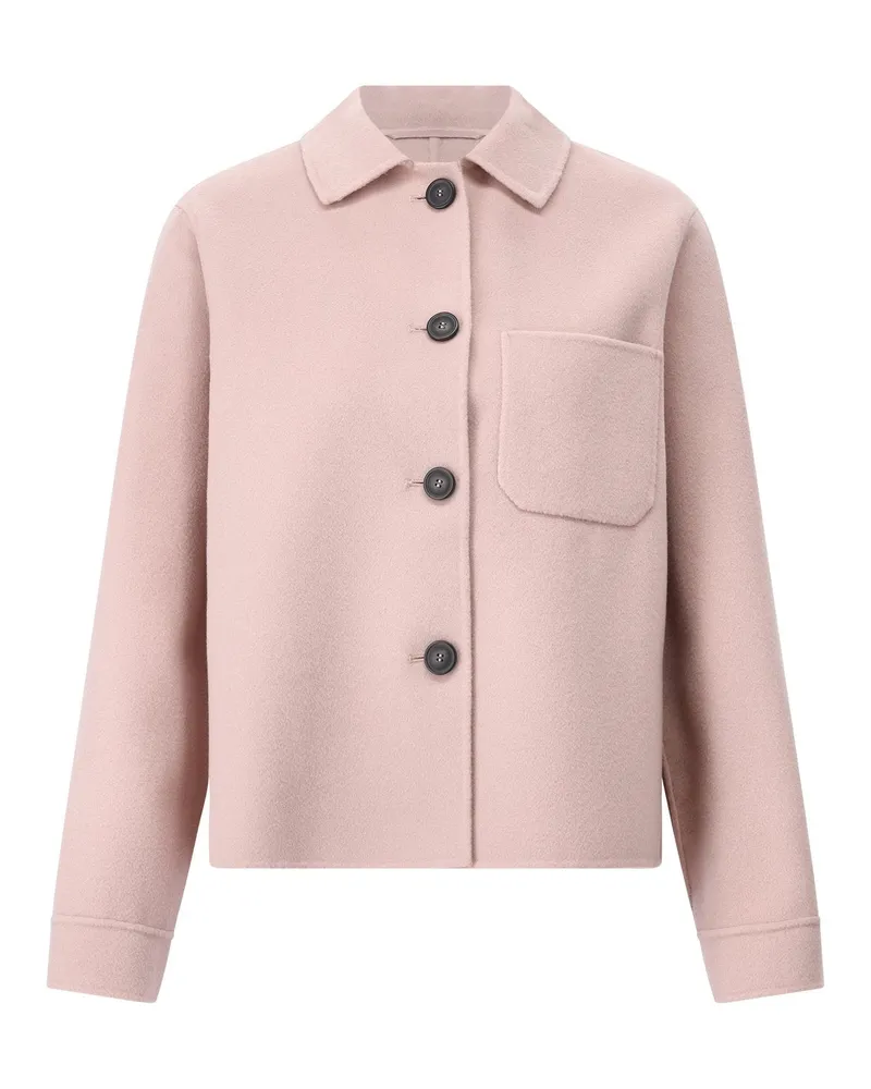 Max Mara Jacke Nordica aus Schurwolle Rosa