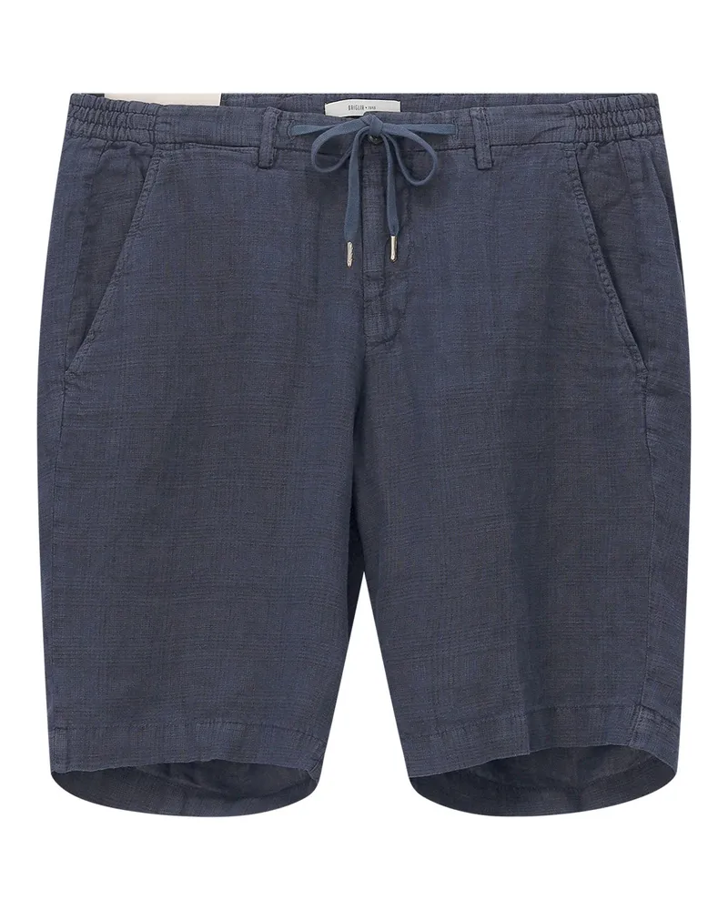 Briglia 1949 Shorts Malibu aus Leinen Dunkelblau