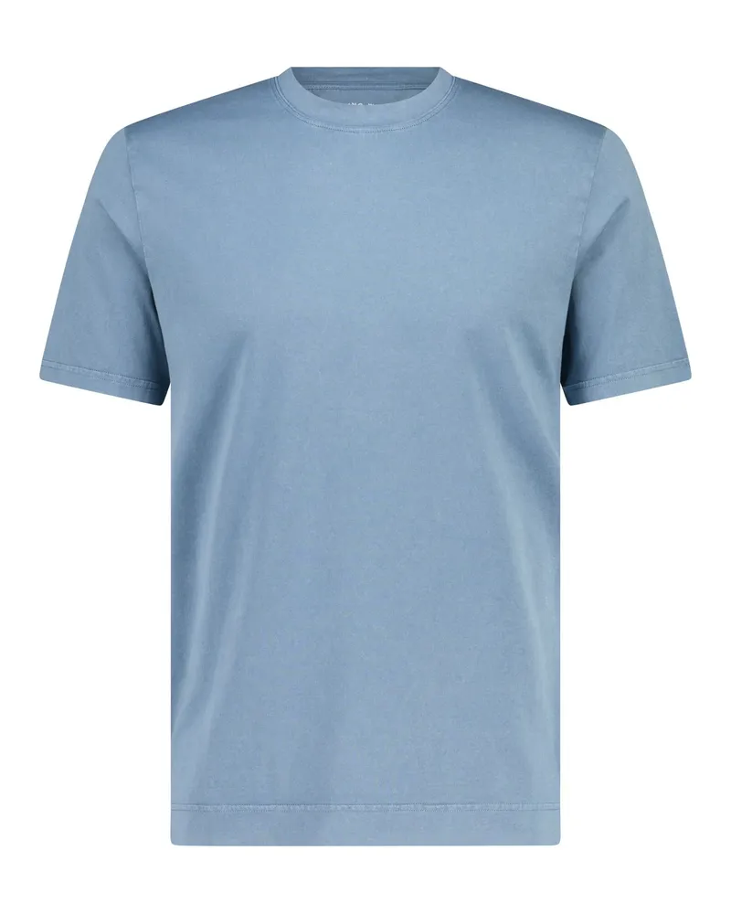 Fedeli T-Shirt aus Baumwolle Blau