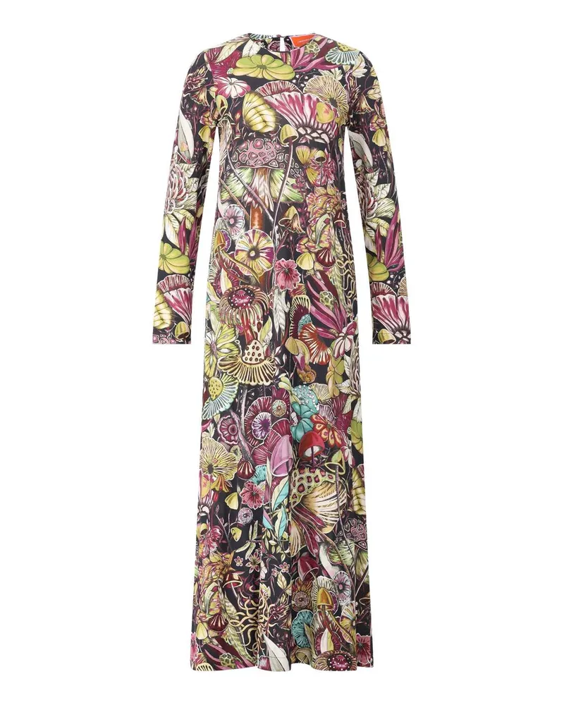 La DoubleJ Maxikleid mit Muster Multicolor