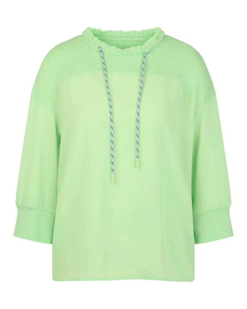 Marc Cain Blusenshirt mit Kordelzug Hellgrün