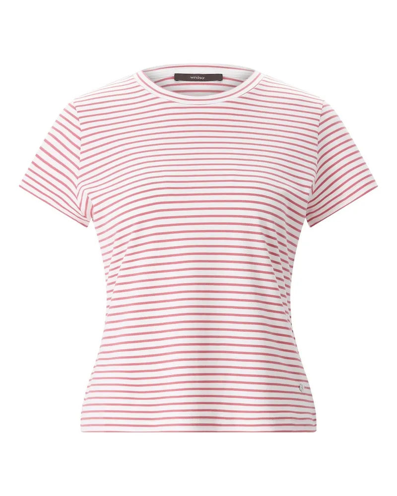 windsor. Gestreiftes T-Shirt Rosa