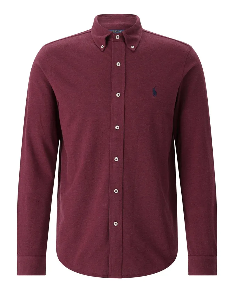 Ralph Lauren Hemd mit Logo Dunkelrot