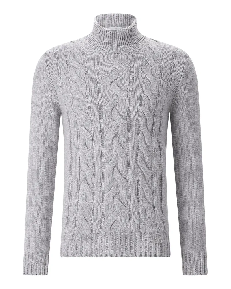 Gran Sasso Pullover aus Schurwolle Grau