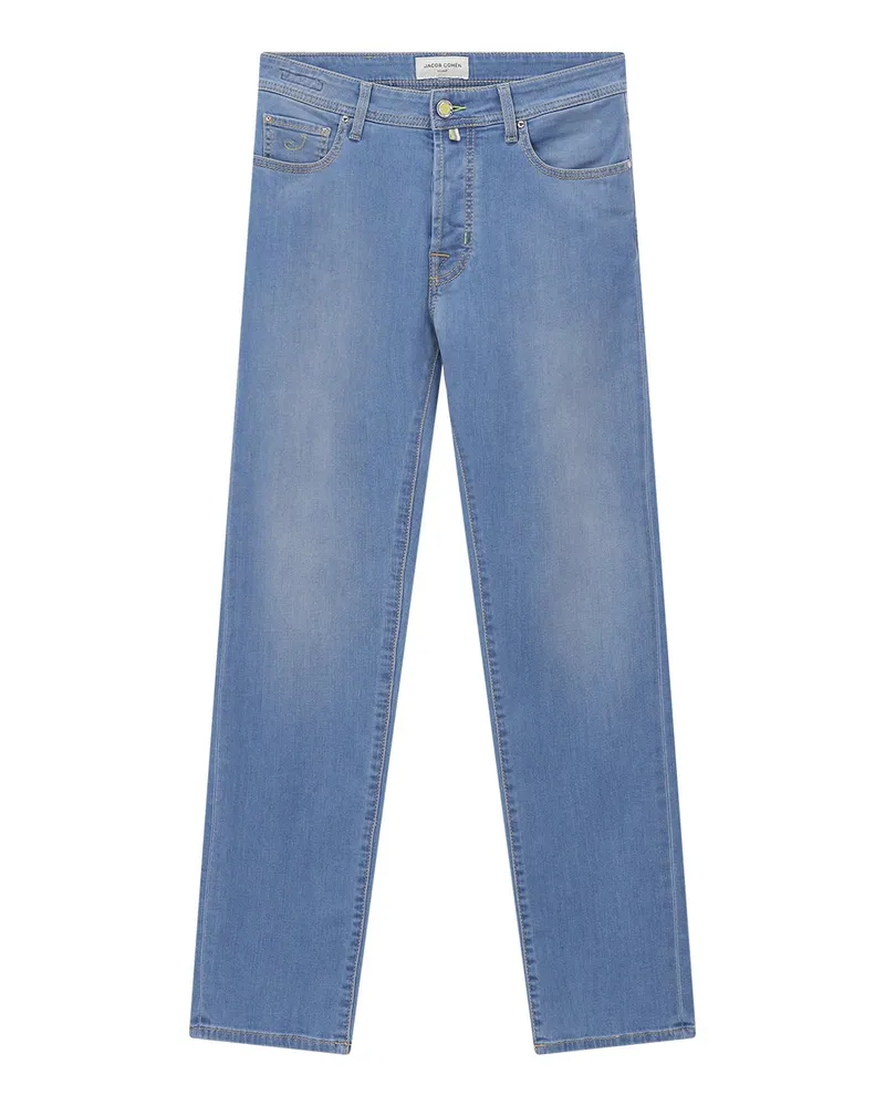Jacob Cohën Slim-Fit Jeans Bard Hellblau