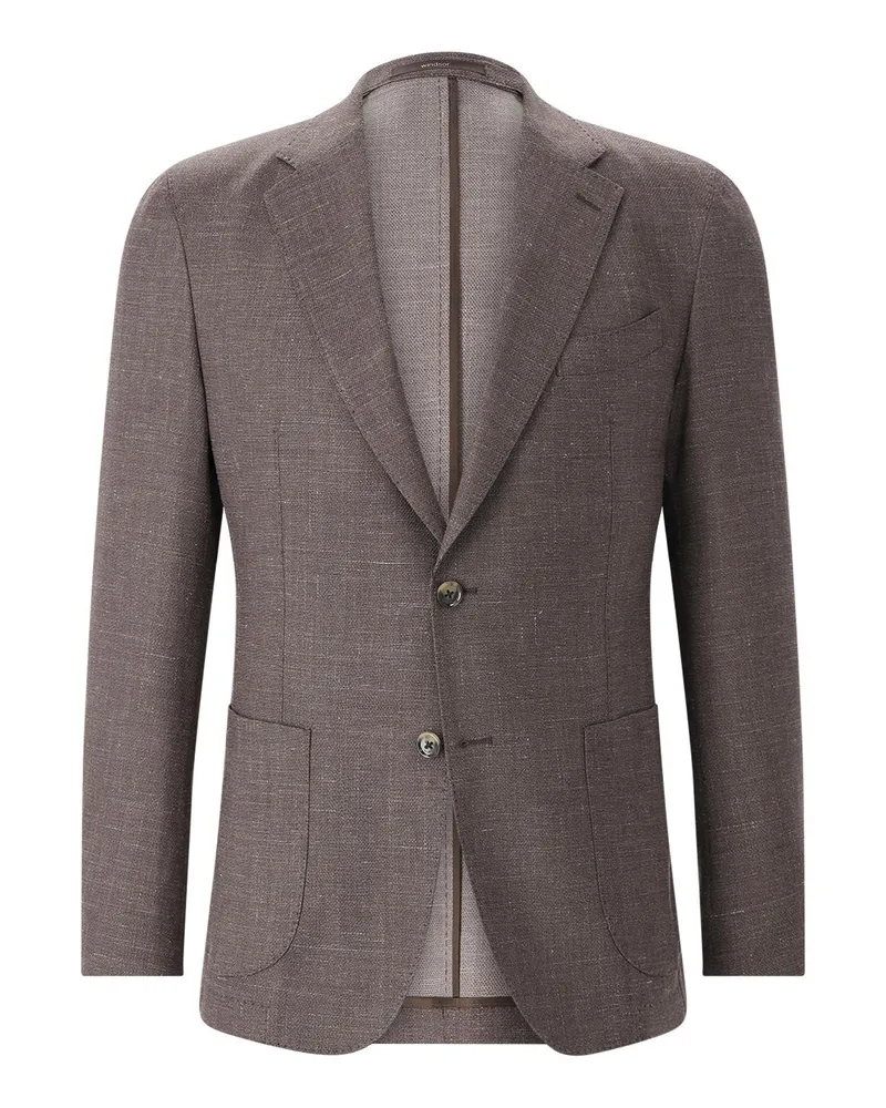 windsor. Regular-Fit Sakko aus Schurwolle Braun