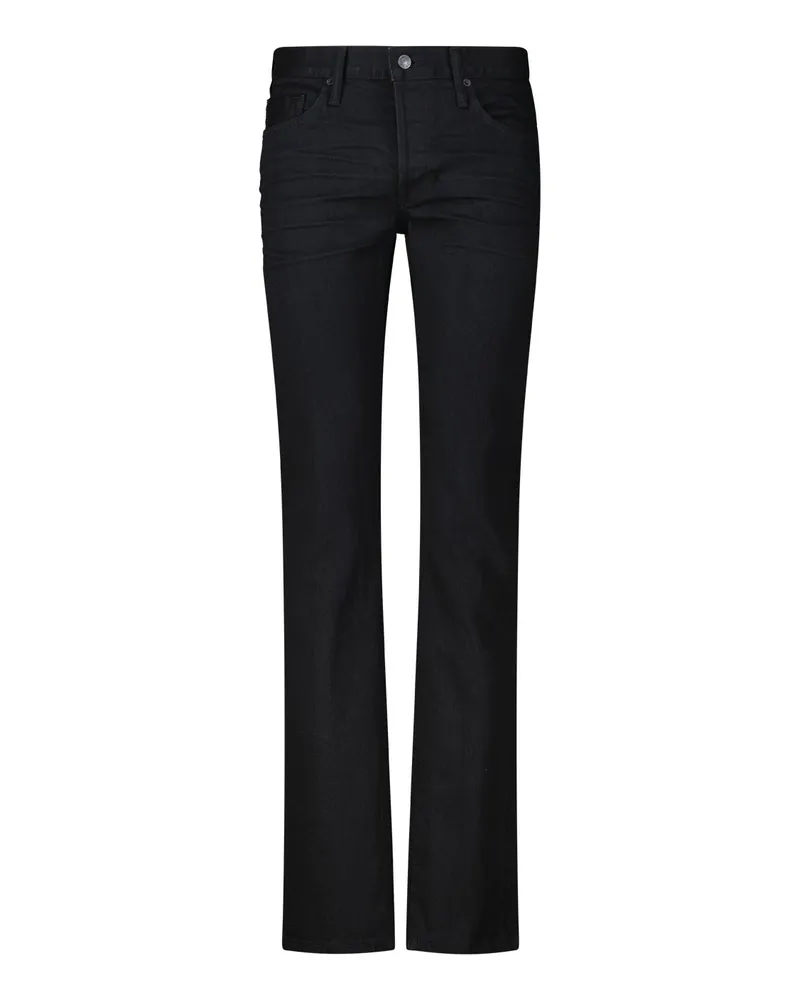 Tom Ford Straight-Fit Jeans Schwarz