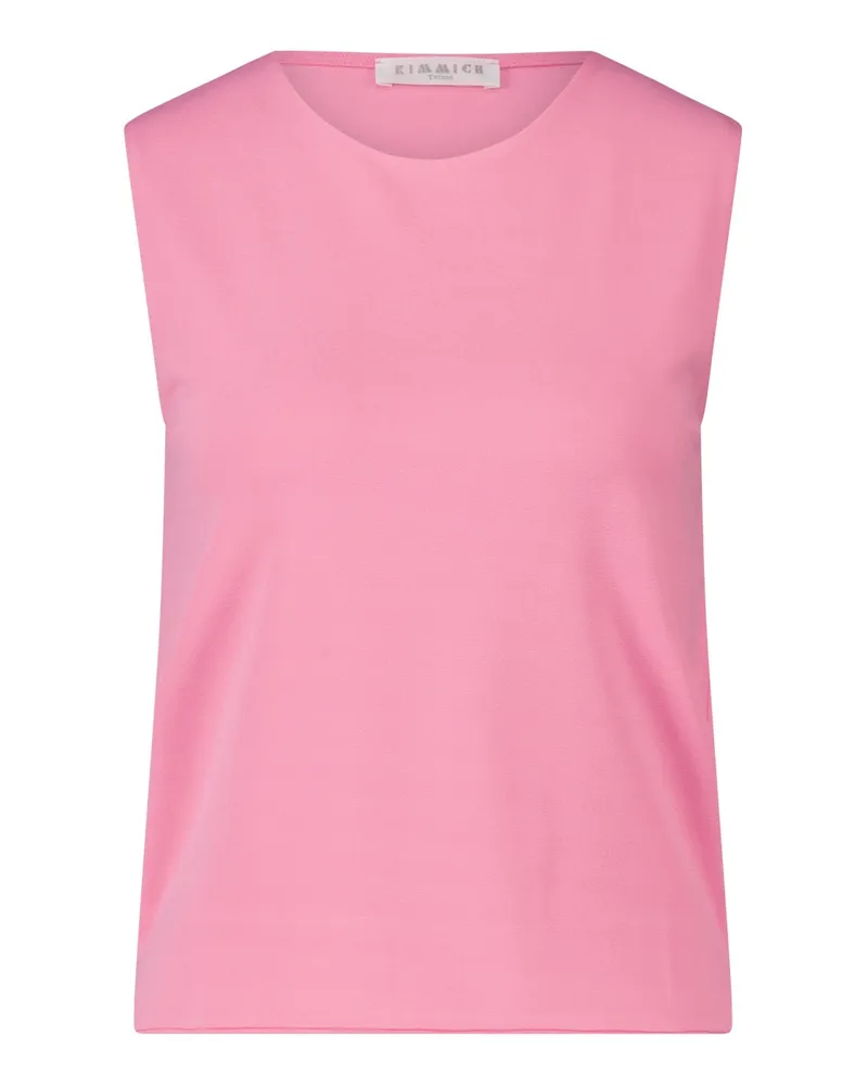 Kimmich Trikot Leichtes Top aus Viskose-Crêpe Pink