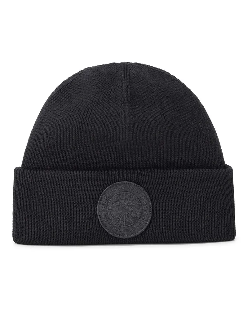 Canada Goose Beanie Arctic aus Wolle Schwarz
