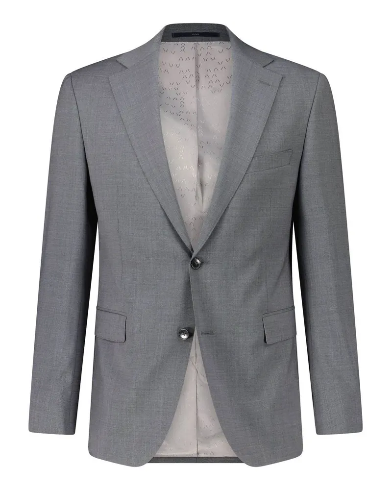 Dressler Shaped Fit Sakko aus Schurwolle Grau