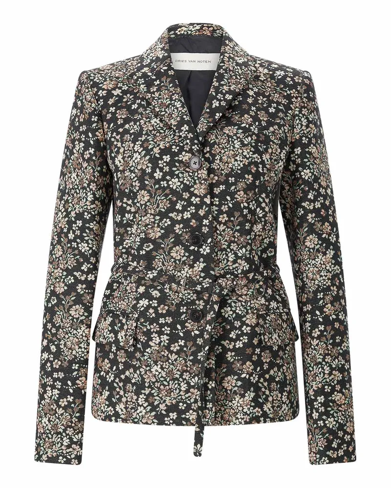 Dries van Noten Blazer Brittney aus Baumwollmix Multicolor