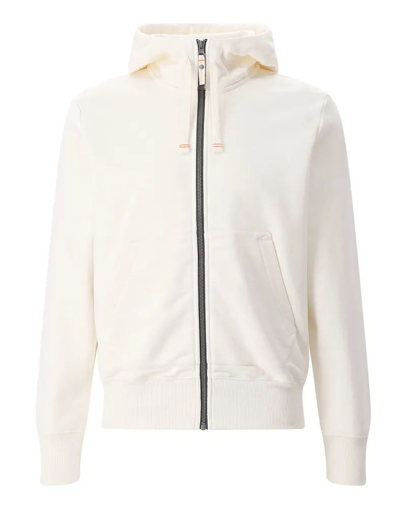 Parajumpers Sweatjacke Charlie Easy aus Baumwoll-Mix Creme