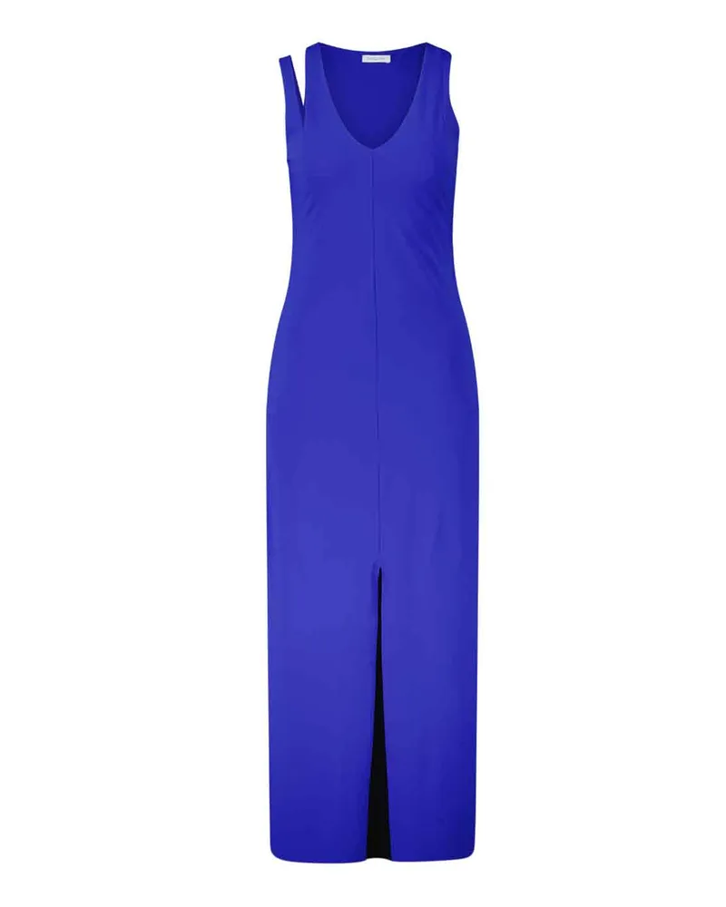Patrizia Pepe Figurbetontes Kleid mit Cut-Out Blau
