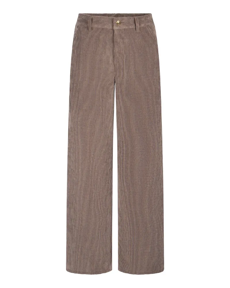 RAFFAELLO ROSSI  Cordhose Yuki Braun