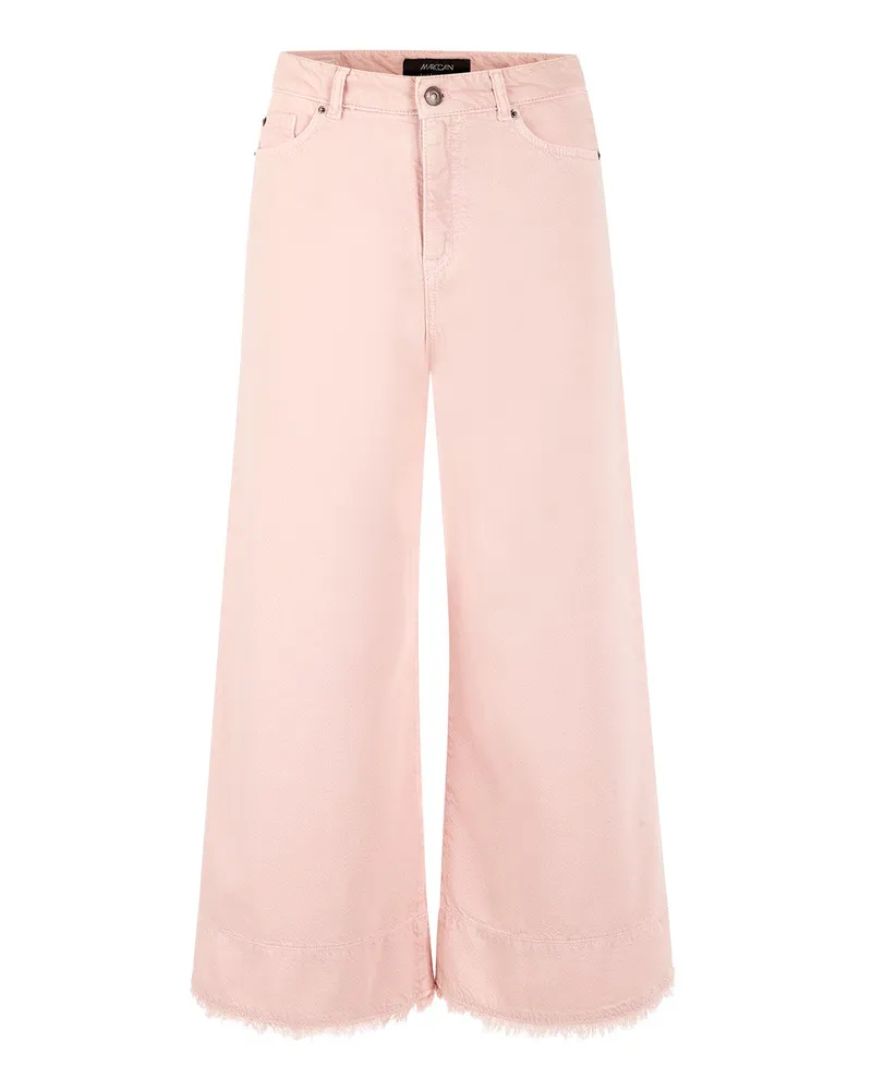 Marc Cain Wide-Fit Jeans Rosa