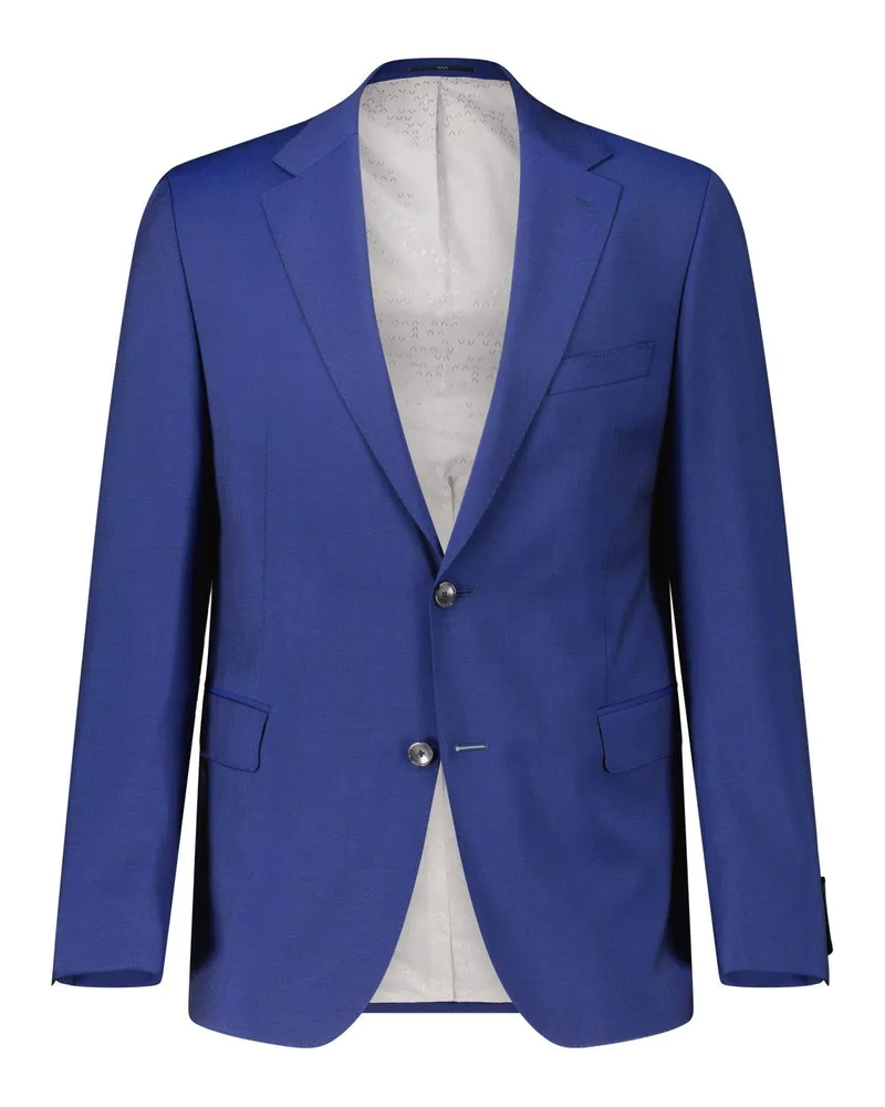 Dressler Sakko aus Schurwolle Blau