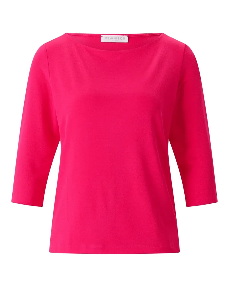 Kimmich Trikot Shirt aus Viskose-Crêpe Pink