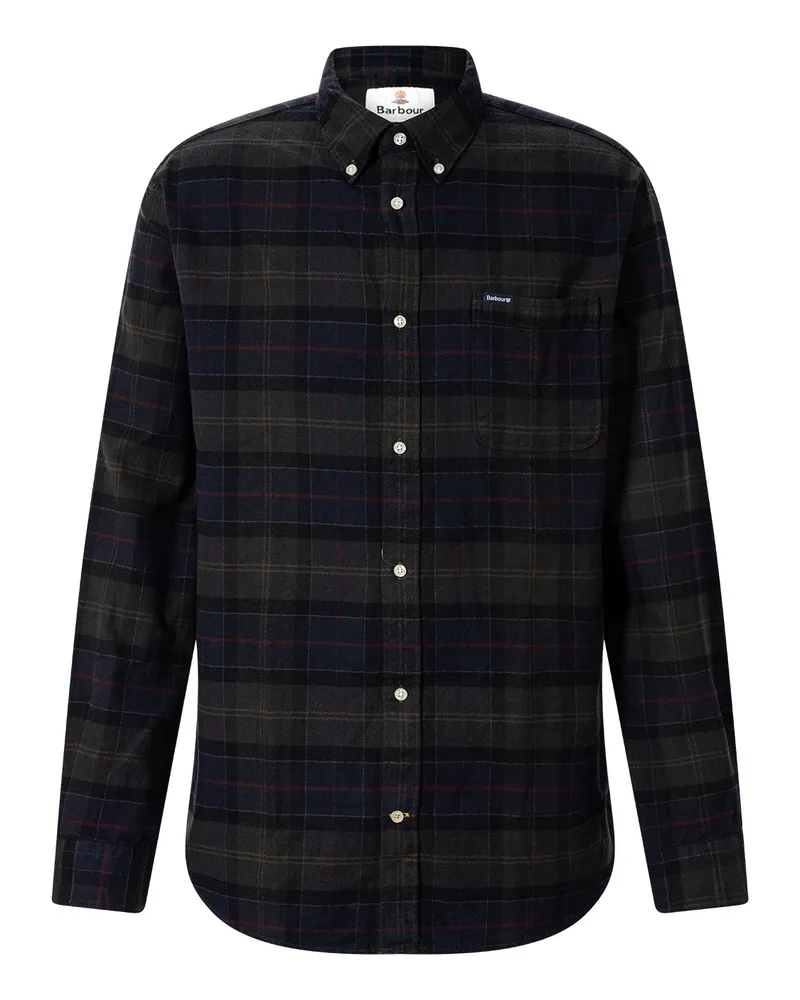 Barbour Hemd Kyeloch Tailored Dunkelblau