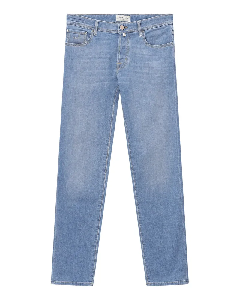 Jacob Cohën Slim-Fit Jeans Bard Hellblau