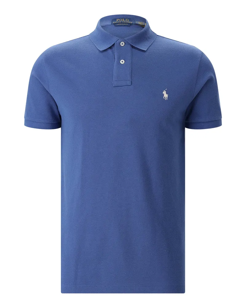Ralph Lauren Custom Slim-Fit Poloshirt Dunkelblau