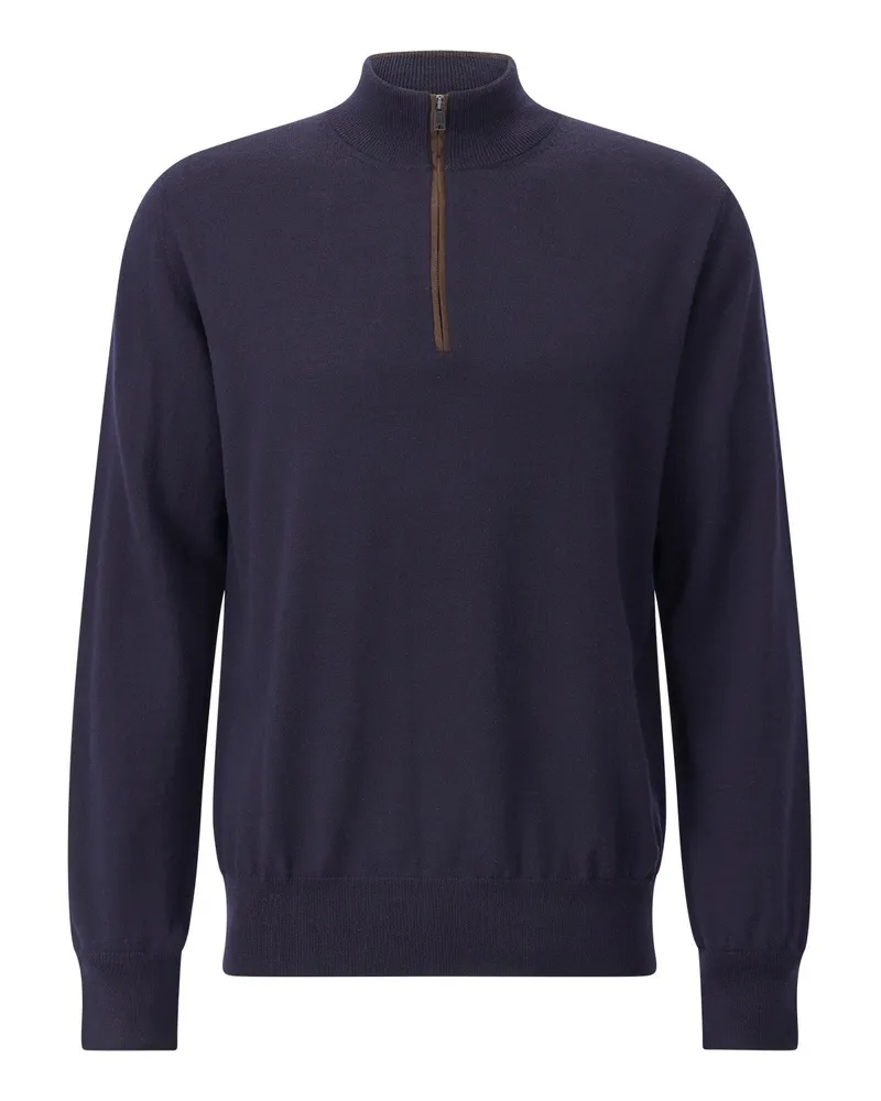 Eton Troyer aus Wolle Dunkelblau