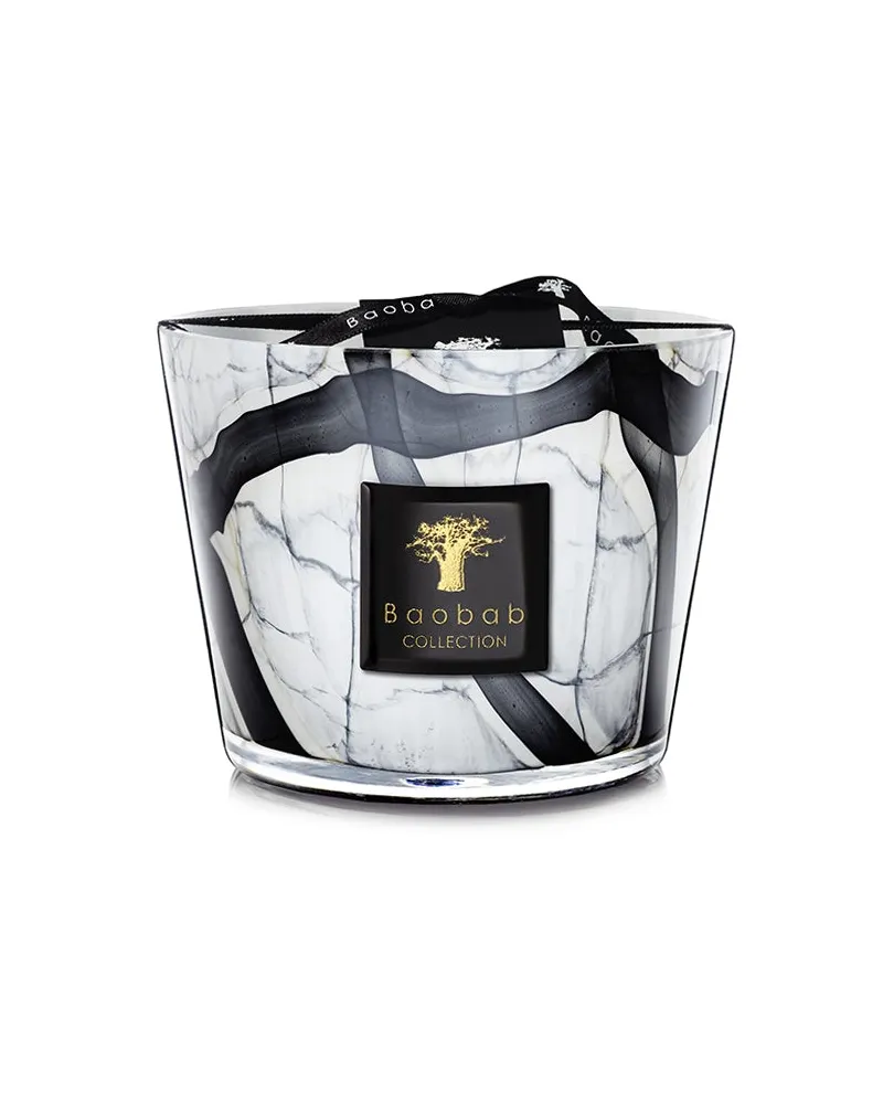 Baobab Collection Duftkerze Stones Marble Schwarz