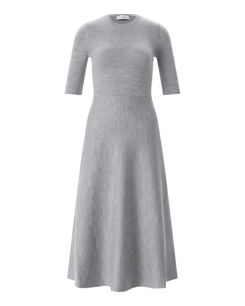 Gabriela Hearst Midikleid Seymore aus Woll-Mix Grau