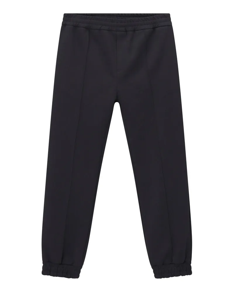 Valentino Garavani Hose aus Baumwoll-Mix Schwarz