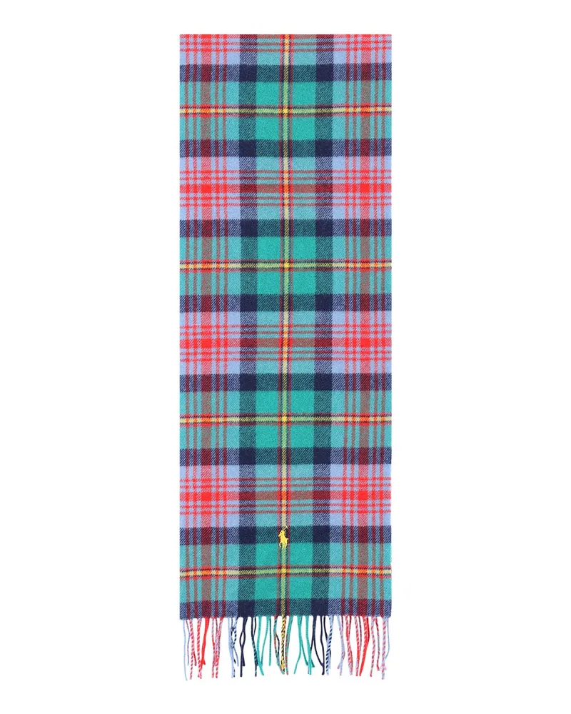 Ralph Lauren Schal aus Wolle Grün