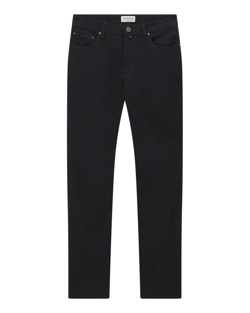 Jacob Cohën Slim-Fit Jeans Bard Schwarz