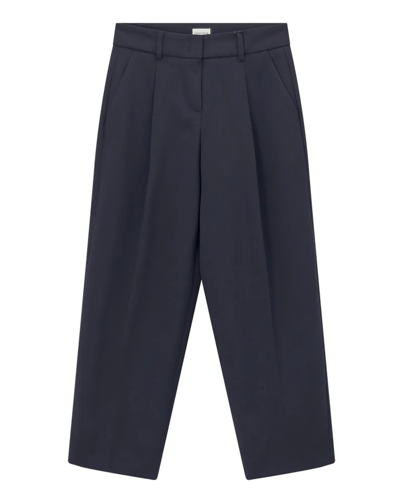 SEDUCTIVE  Bundfaltenhose Sloanne Navy
