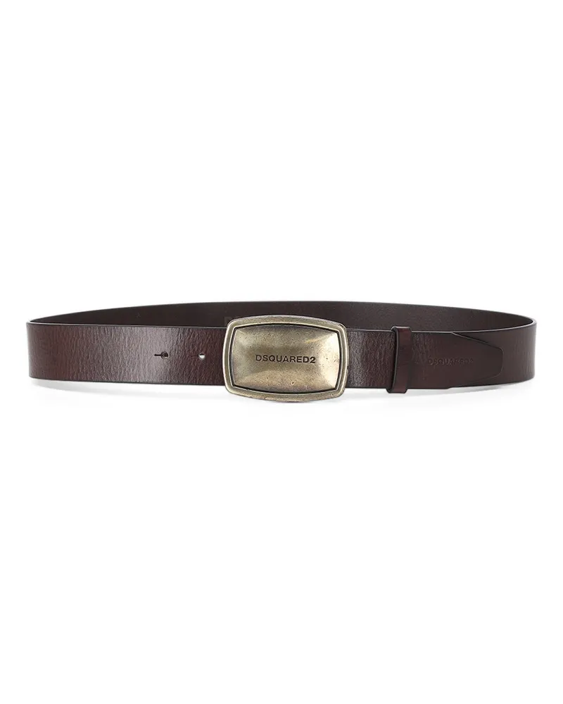 Dsquared2 Gürtel aus Leder Dunkelbraun