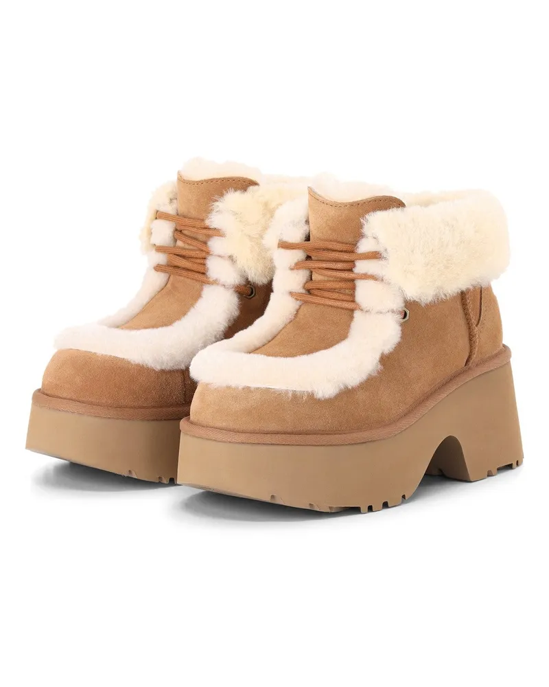UGG Schnürstiefel Esmee Braun
