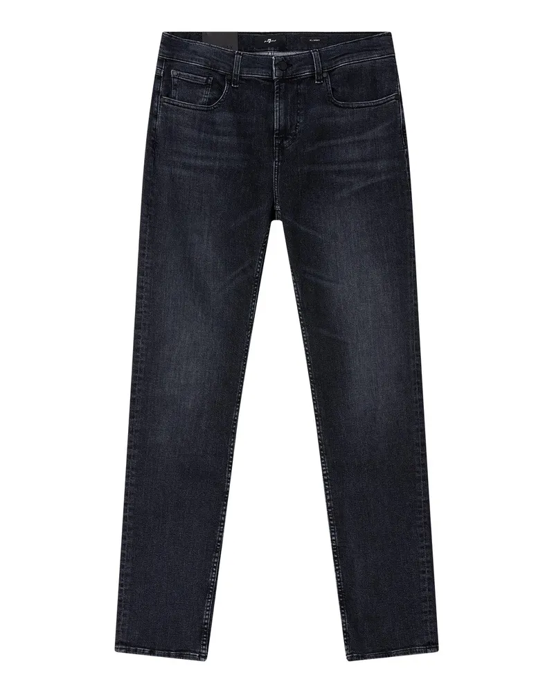 7 for all mankind Slim-Fit Jeans Slimmy Schwarz